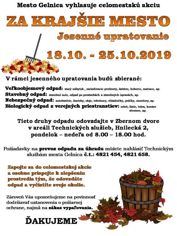 jesenné upratovanie jesenné upratovanie